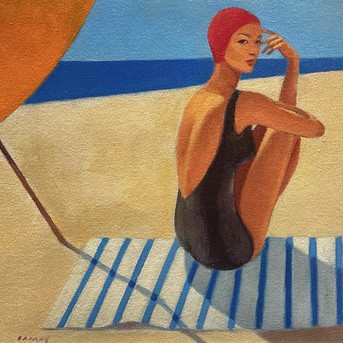 Girl on the beach