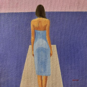 BLUE DRESS