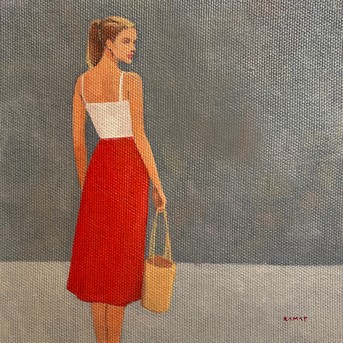 RED SKIRT