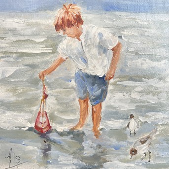 Le bateau rouge