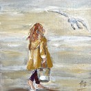 На пляже с чайками